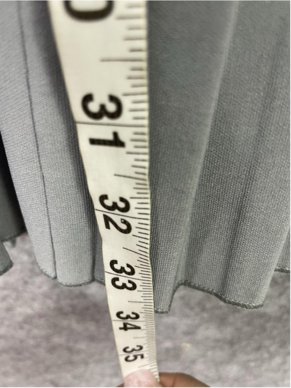 Commense Dress Womens Large Gray Sleeveless Belted Pleated Wrap Mini Blazer - Picture 8 of 13